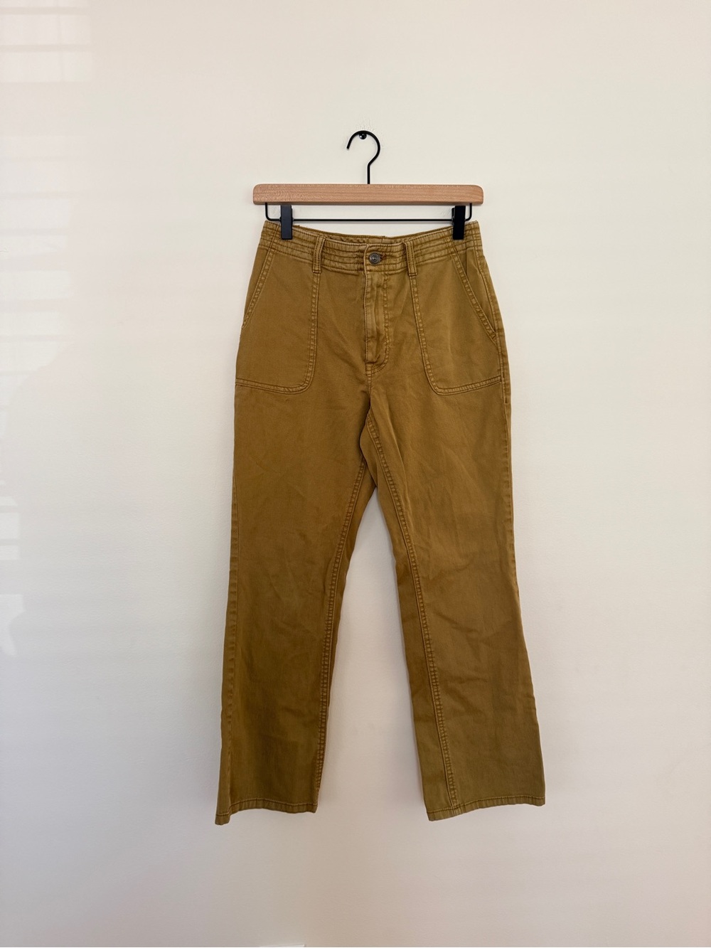 Prana Casual Workwear Pants in Mustard